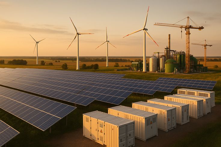 Solar Battery Installation